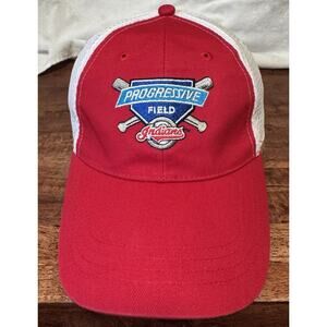 New CLEVELAND INDIANS Progressive Field Cap Trucker Hat SGA 2008 Guardians